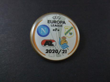 UEFA Europa League - Groep F - 2020-2021 ( tegenstanders SSC Napoli (ITA),Real Sociedad (ESP) en HNK Rijeka (CRO)